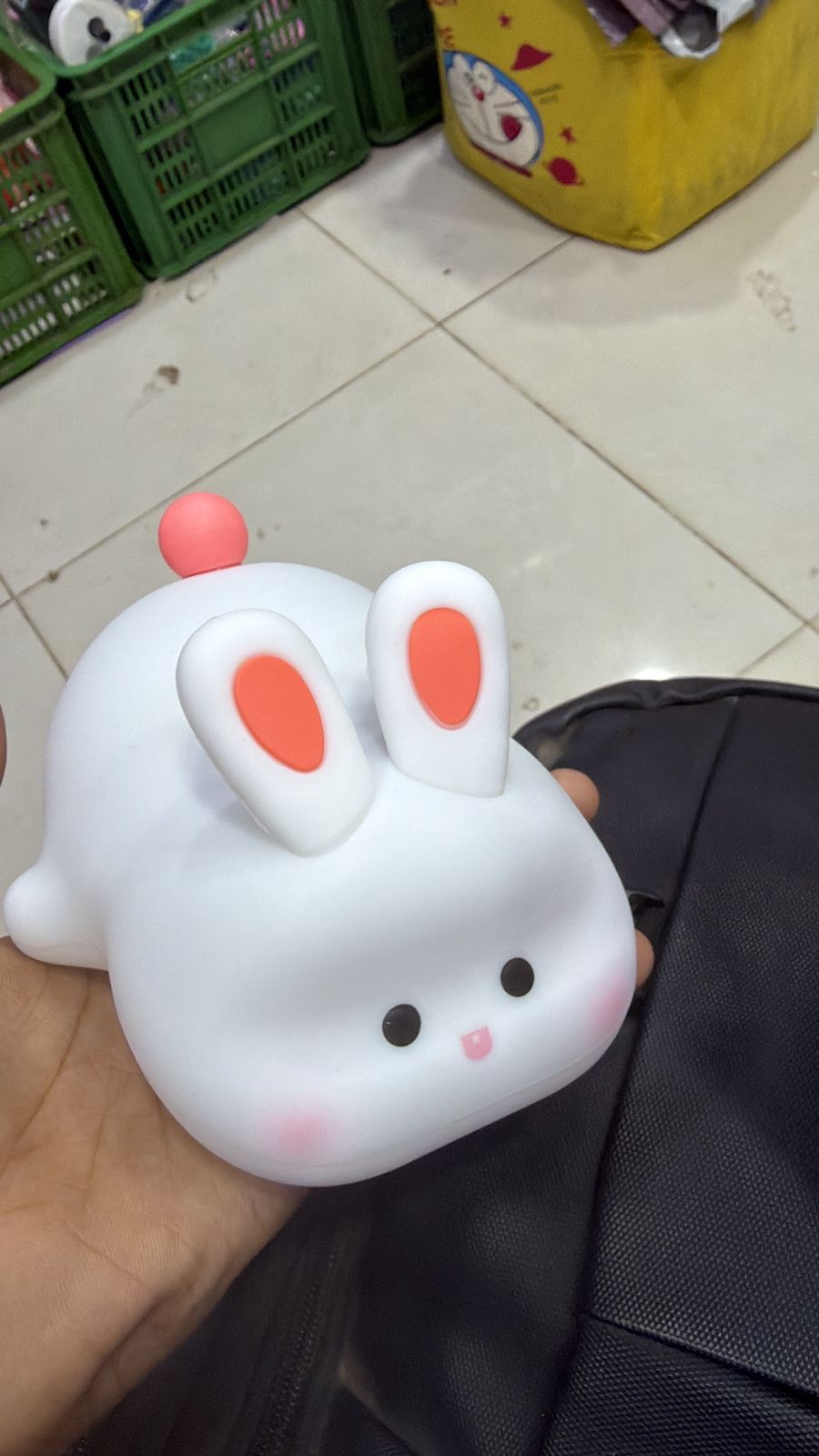 Cute Rabbit Silicon Night Light