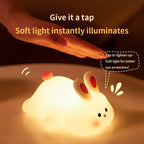 Cute Rabbit Silicon Night Light