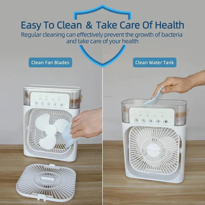 Easy To Clean - Fan Blades and Water Tank
