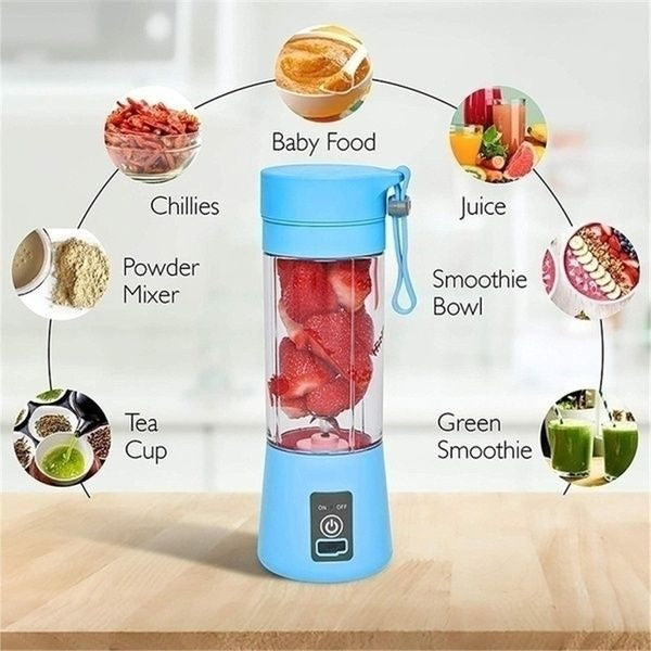 PORTABLE BLENDER JUICER BOTTLE