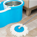 360° Spin Mop with Stainless Steel Bucket – Magic Floor Cleaner