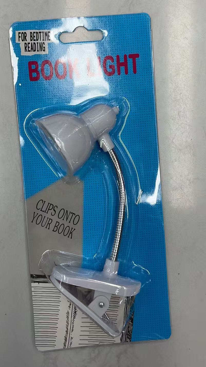Mini Clip-On LED Desk Lamp – Flexible Gooseneck Reading Light