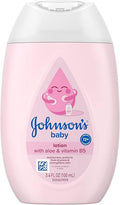 Johnson's Baby Lotion with Aloe and Vitamin B5 front view