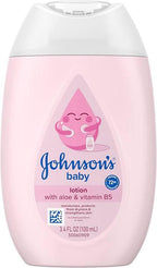 Johnson's Baby Lotion with Aloe and Vitamin B5 front view