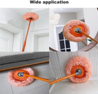 360 Rotating Mop - Wide Application on Ceiling, Floor and Corners