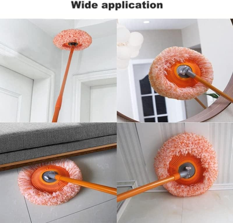 360 Rotating Mop - Wide Application on Ceiling, Floor and Corners