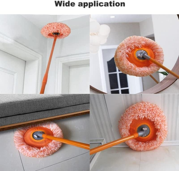 360 Rotating Mop - Wide Application on Ceiling, Floor and Corners